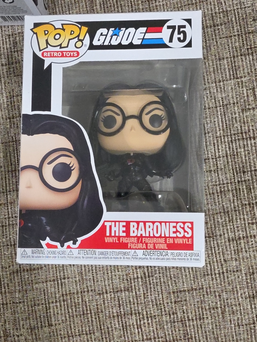 Funko Pop! G.I. Joe The Baroness - Black and Red Accents